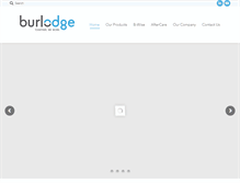 Tablet Screenshot of burlodgeuk.com